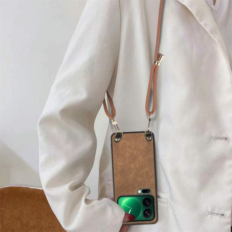 Etui Xiaomi 17 Pro Max Efekt Skóry Etui Ochronne