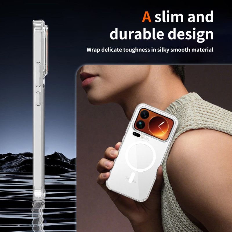 Etui Xiaomi 17 Pro Max Hybrydowy Przezroczysty Magnetyczny