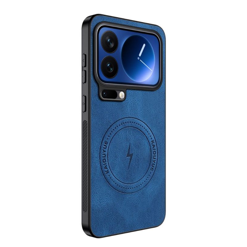 Etui Xiaomi 17 Pro Max Magsafe Z Efektem Skóry