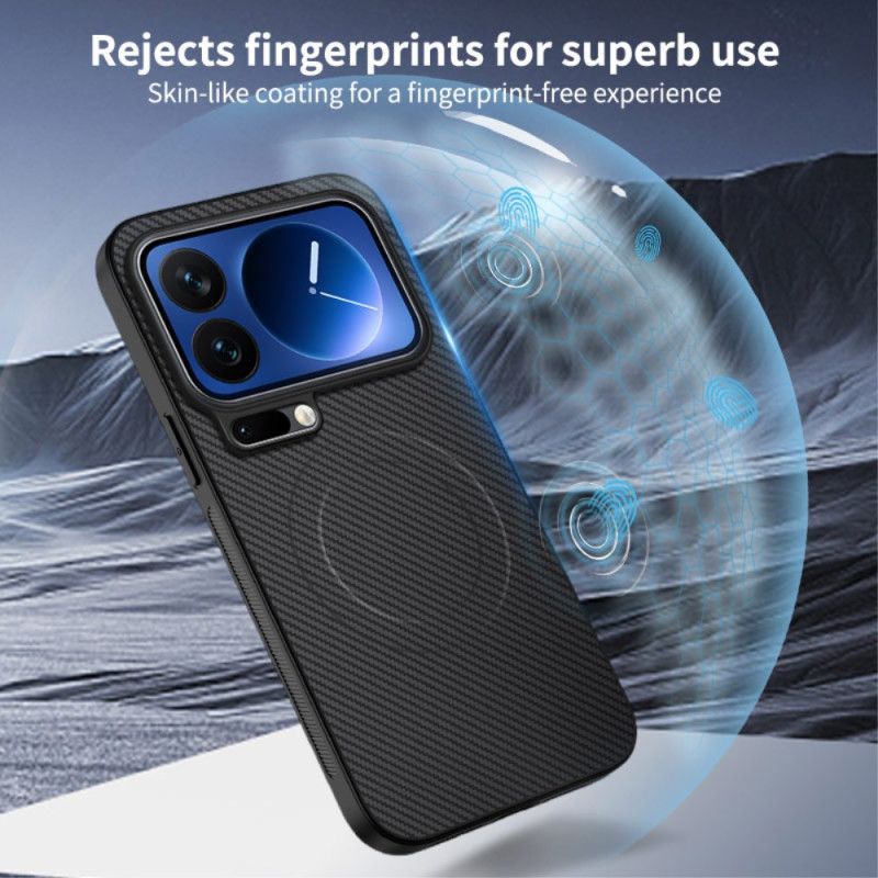 Etui Xiaomi 17 Pro Max Magsafe Z Włóknem Węglowym