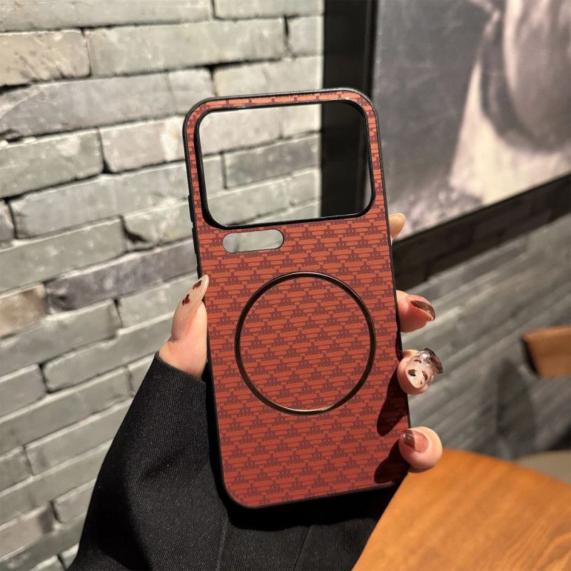 Etui Xiaomi 17 Pro Max Tekstura Trójkąta Etui Ochronne