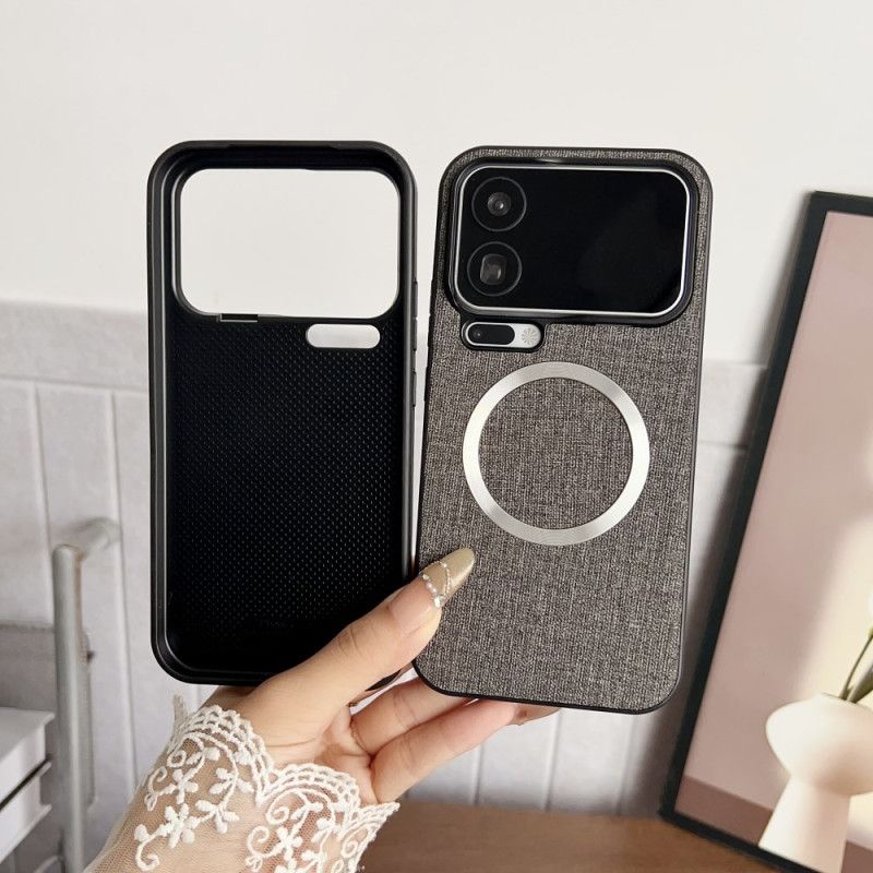 Etui Xiaomi 17 Pro Max Tkanina Magnetyczna