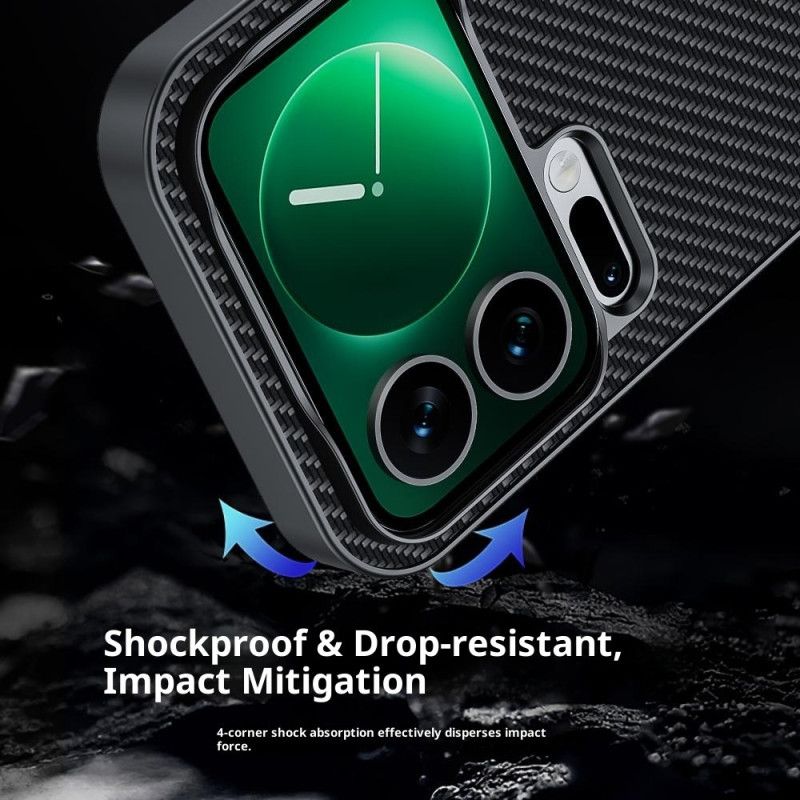 Etui Xiaomi 17 Pro Max Włókno Węglowe Etui Ochronne