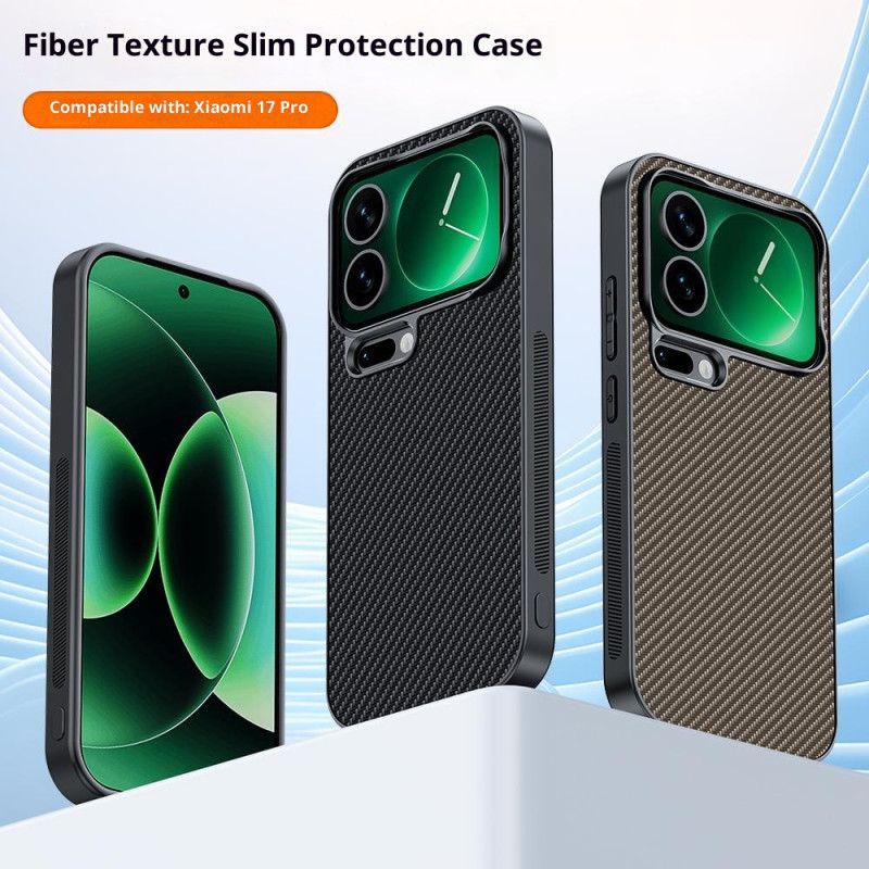 Etui Xiaomi 17 Pro Max Włókno Węglowe Etui Ochronne