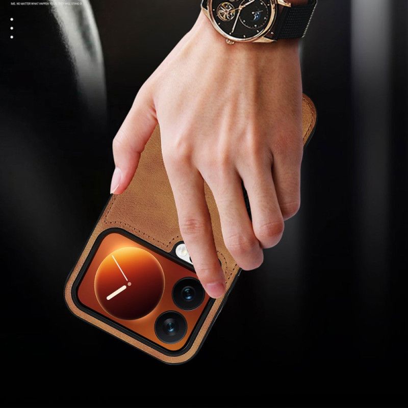 Etui Xiaomi 17 Pro Max Wysokiej Jakości Sztuczna Skóra Etui Ochronne