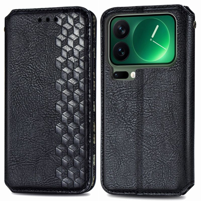 Flip Kotelot Do Xiaomi 17 Pro Max Wzór Diamentowy