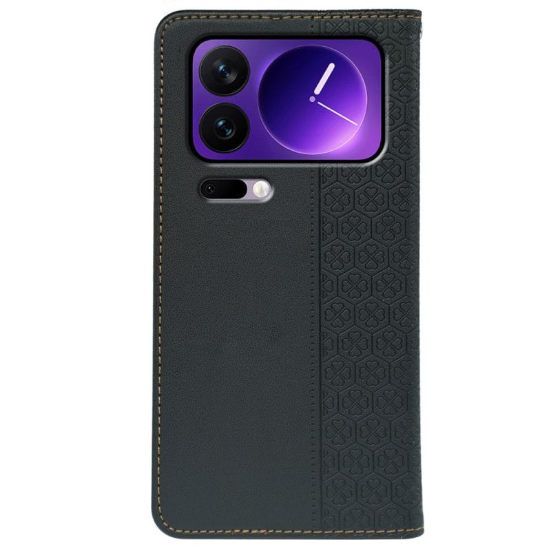 Flip Kotelot Xiaomi 17 Pro Max Etui Na Telefon CZterolistne Koniczynki