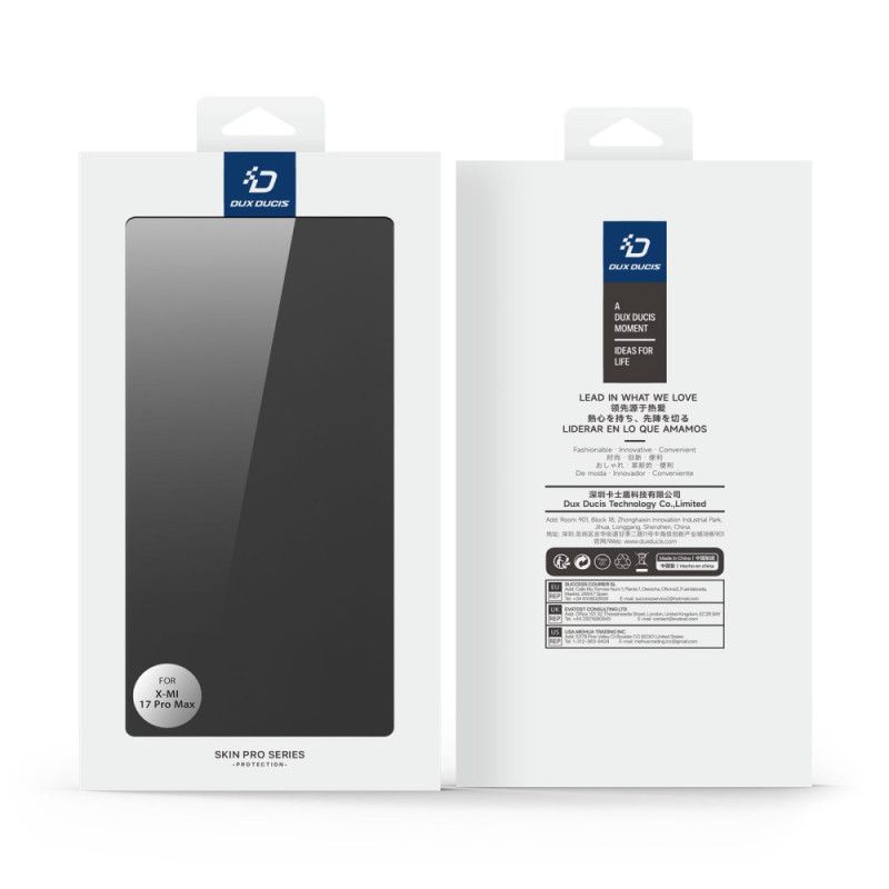 Flip Kotelot Xiaomi 17 Pro Max Etui Na Telefon Dux Ducis