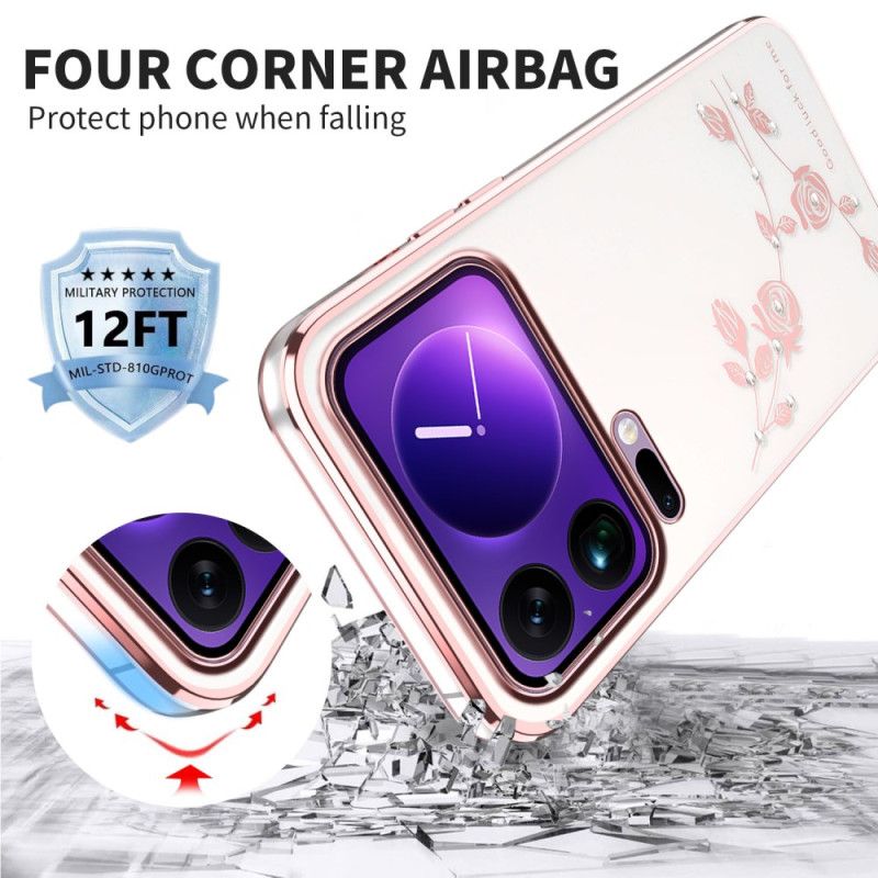 Futerały Xiaomi 17 Pro Max Etui Na Telefon Kryształki