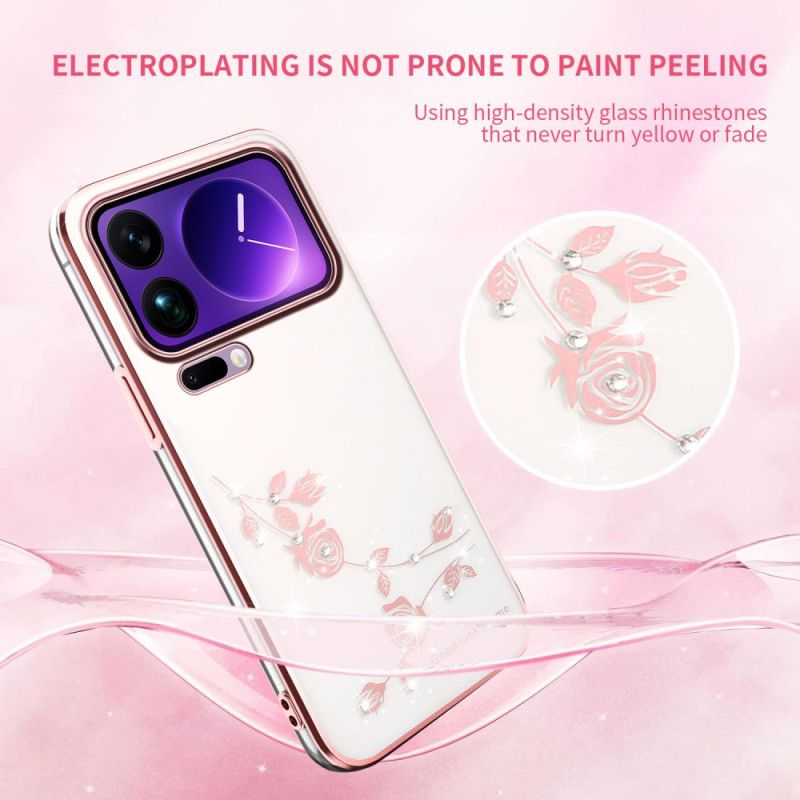 Futerały Xiaomi 17 Pro Max Etui Na Telefon Kryształki