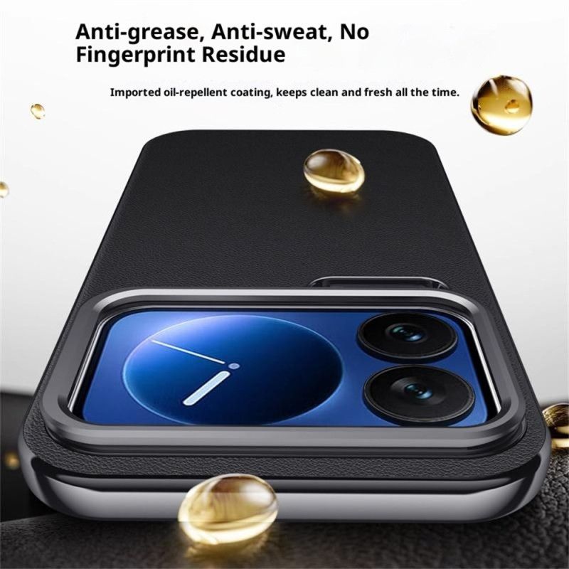 Futerały Xiaomi 17 Pro Max Etui Na Telefon Metalowa Oprawka I Zintegrowana Podstawka