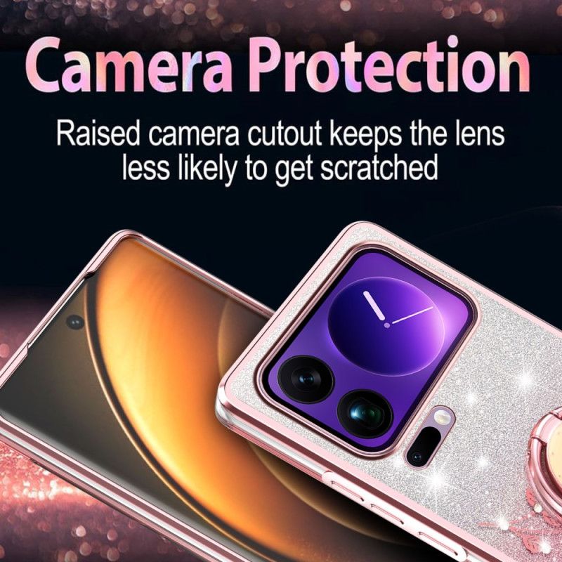 Futerały Xiaomi 17 Pro Max Etui Na Telefon Obrotowy Pierścień Kadem