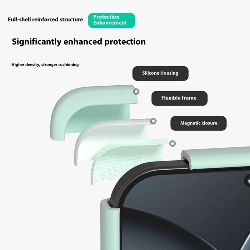 Futerały Xiaomi 17 Pro Max Etui Na Telefon Płynny Silikon