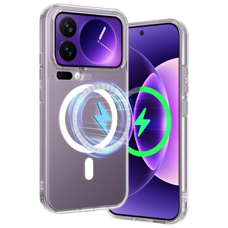 Futerały Xiaomi 17 Pro Max Etui Na Telefon Przezroczysty Magnes