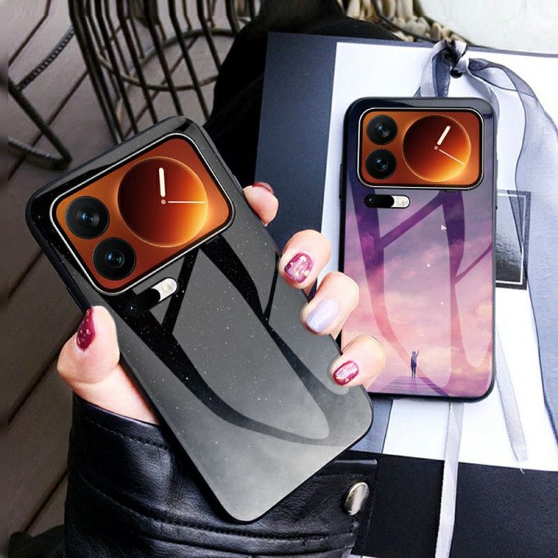 Futerały Xiaomi 17 Pro Max Etui Na Telefon Szkło Hartowane Kolor Nieba