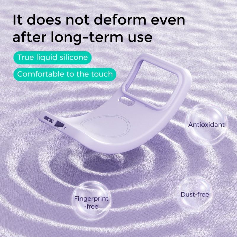 Futerały Xiaomi 17 Pro Max Etui Na Telefon Wzór Z Płynnego Silikonu