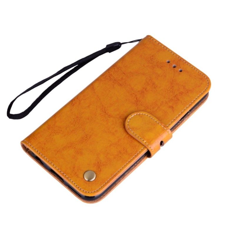 Etui Folio Huawei Mate 20 Czarny Wosk Olejny. Księcia. Vintage