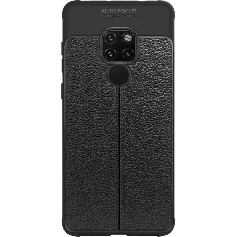 Etui Huawei Mate 20 Czarny Szwy Imak Ze Sztucznej Skóry