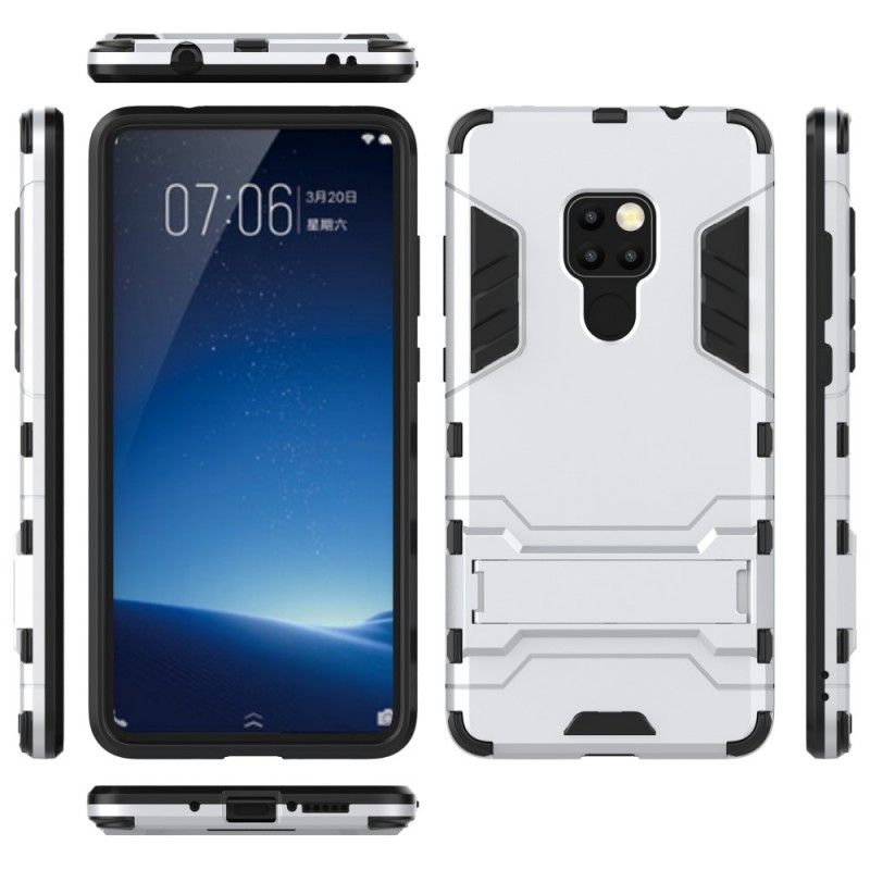 Etui Huawei Mate 20 Czerwony Czarny Ultra Odporny Etui Ochronne