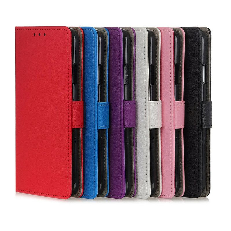 Etui Folio Do Asus Zenfone 8 Flip Klasyczna Sztuczna Skóra