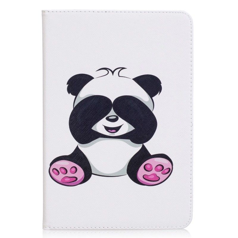 Skórzany Futerał iPad Mini 4 Etui na Telefon Zabawna Panda
