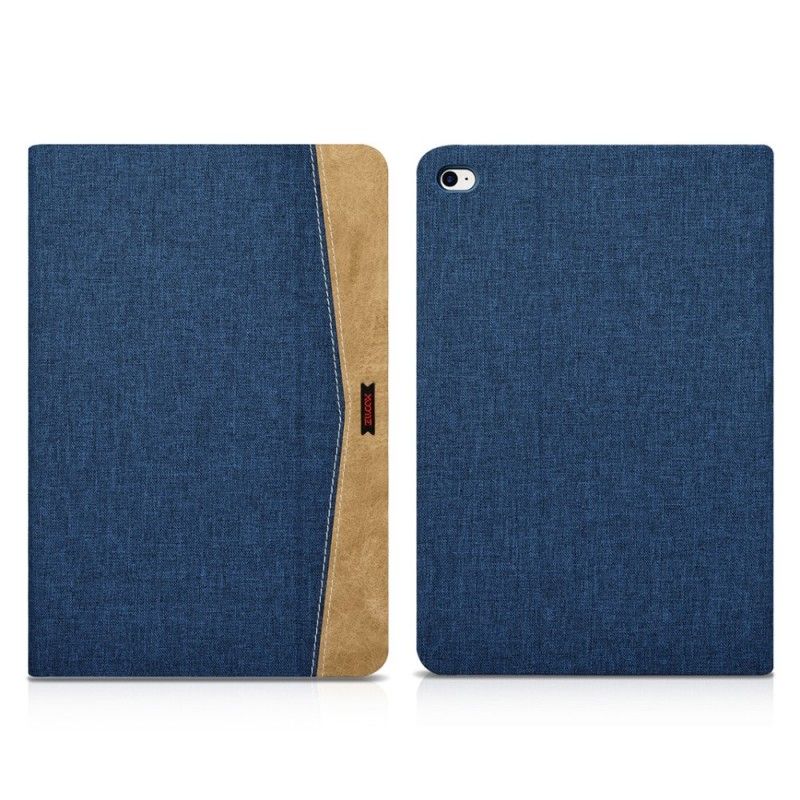 Skórzany Futerał iPad Mini 4 Taupe Czerwony Etui na Telefon Tkanina Xoomz I Imitacja Skóry