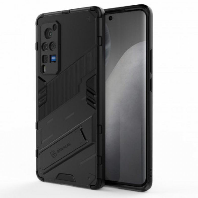 Etui do Vivo X60 Pro Zdejmowany Stojak W Dwóch Pozycjach Bez Użycia Rąk