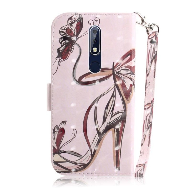 Obudowa Nokia 7.1 Etui na Telefon Pompka Taśmowa