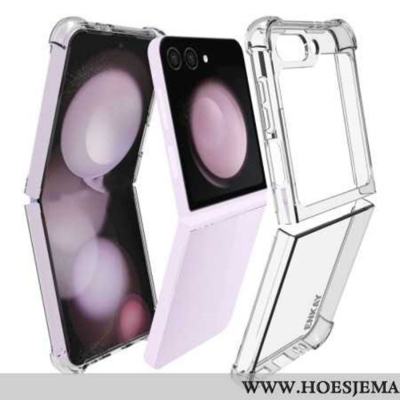 Etui Do Samsung Galaxy Z Flip 6 Przezroczyste Wzmocnione Narożniki Enkay