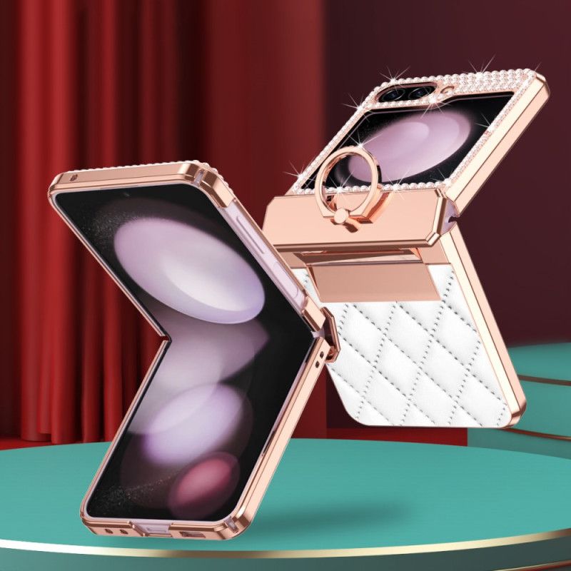 Etui Samsung Galaxy Z Flip 6 Ozdoba Ze Strasu Etui Ochronne