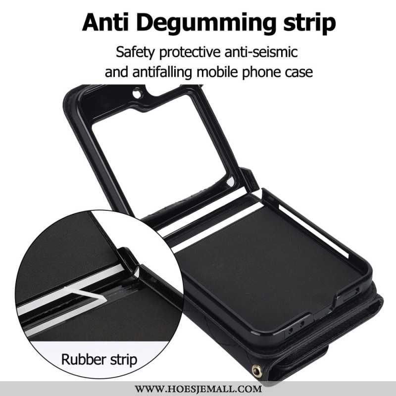 Etui Samsung Galaxy Z Flip 6 Portfel Na Ramię Etui Ochronne