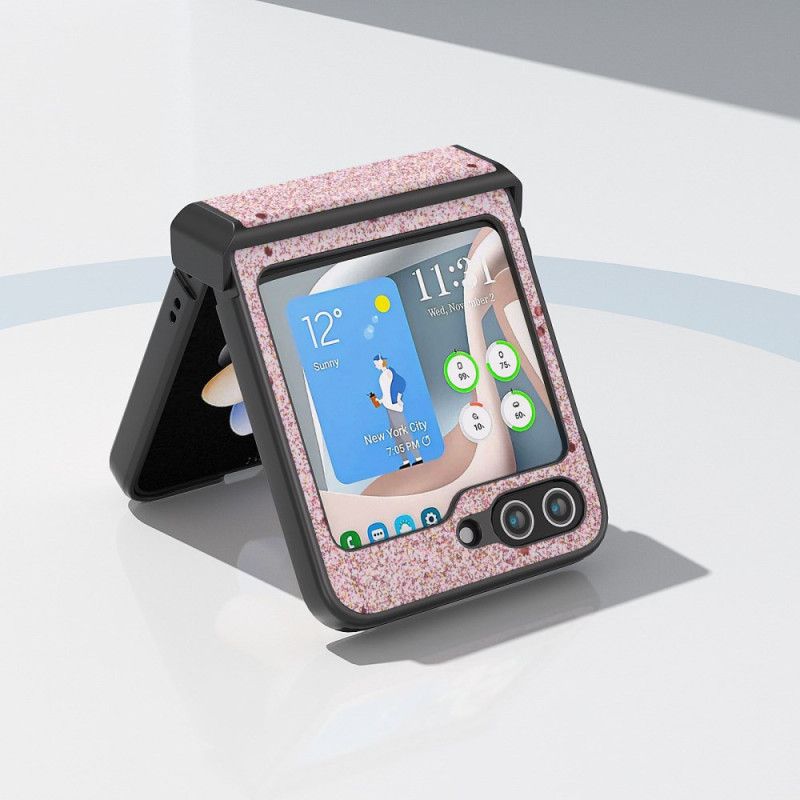 Futerały Samsung Galaxy Z Flip 6 Etui Na Telefon Błyszcząca Powierzchnia Abeel