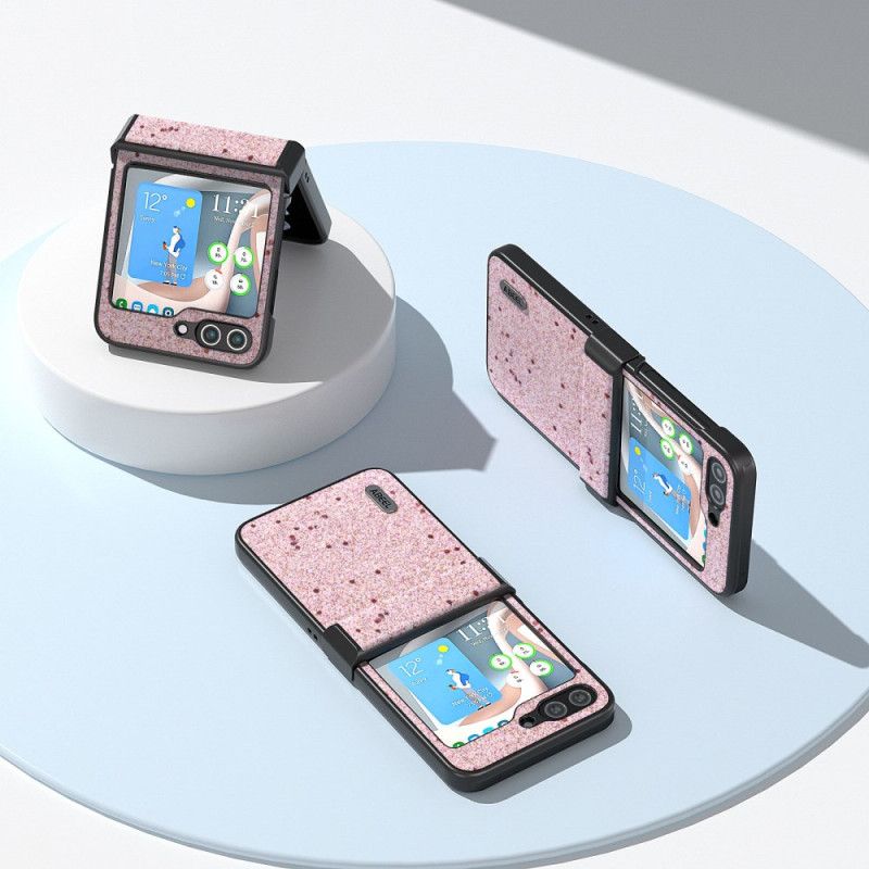 Futerały Samsung Galaxy Z Flip 6 Etui Na Telefon Błyszcząca Powierzchnia Abeel