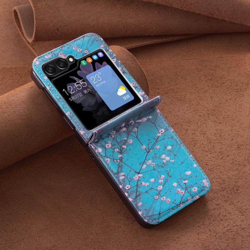 Futerały Samsung Galaxy Z Flip 6 Etui Na Telefon Kwiaty Śliwy