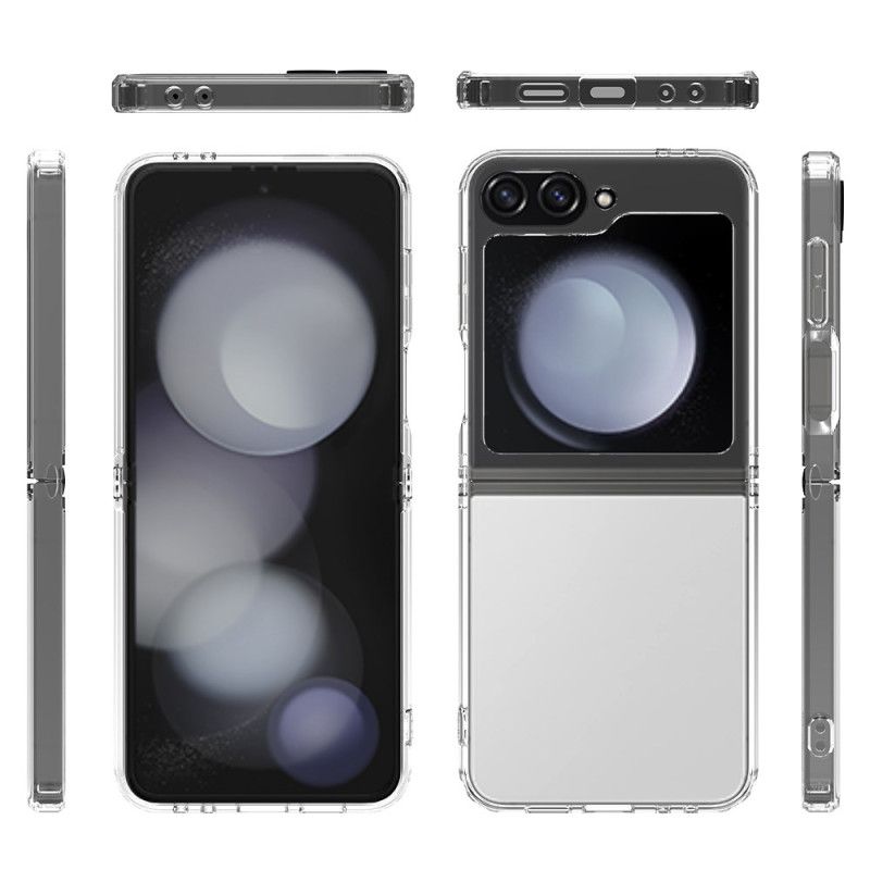 Futerały Samsung Galaxy Z Flip 6 Etui Na Telefon Przezroczysta Jednoczęściowa Konstrukcja