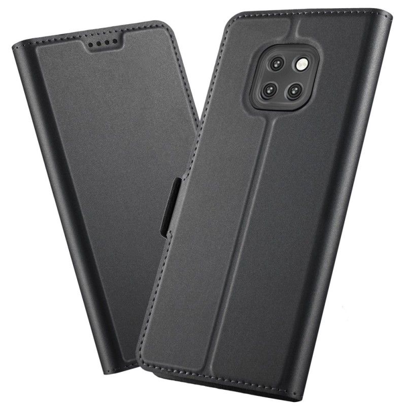 Flip Kotelot Huawei Mate 20 Pro Złoty Seria Pierwszej Klasy Etui Ochronne