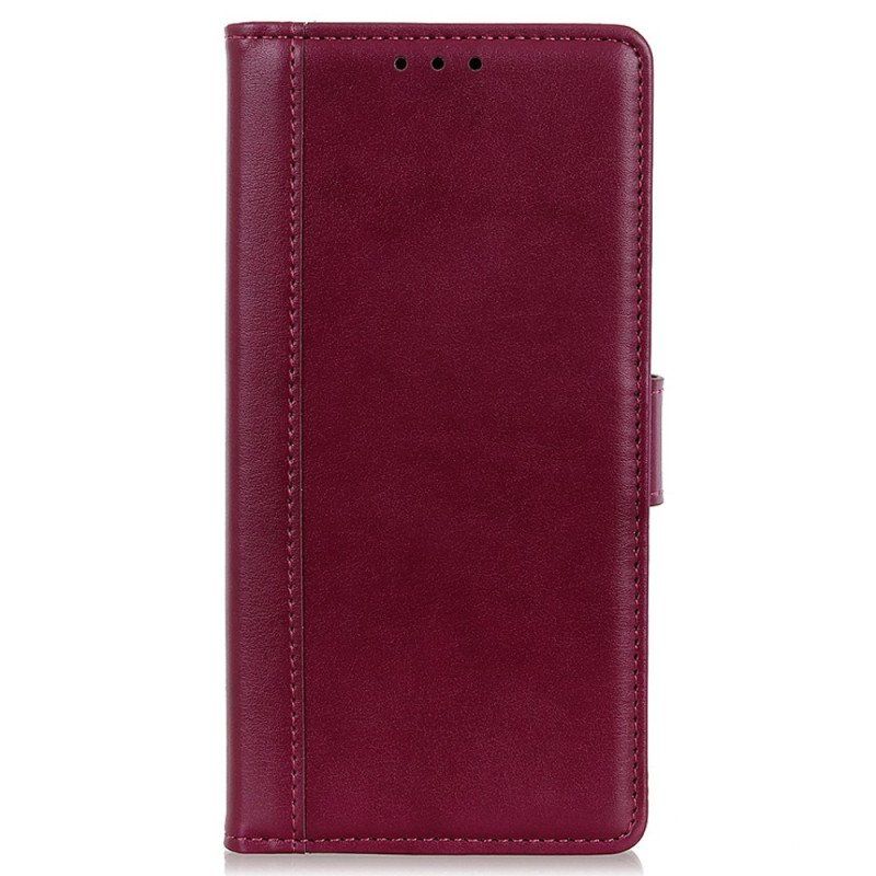 Etui Folio do Xiaomi Redmi Note 11 Pro Plus 5G Stylizacja Skóry