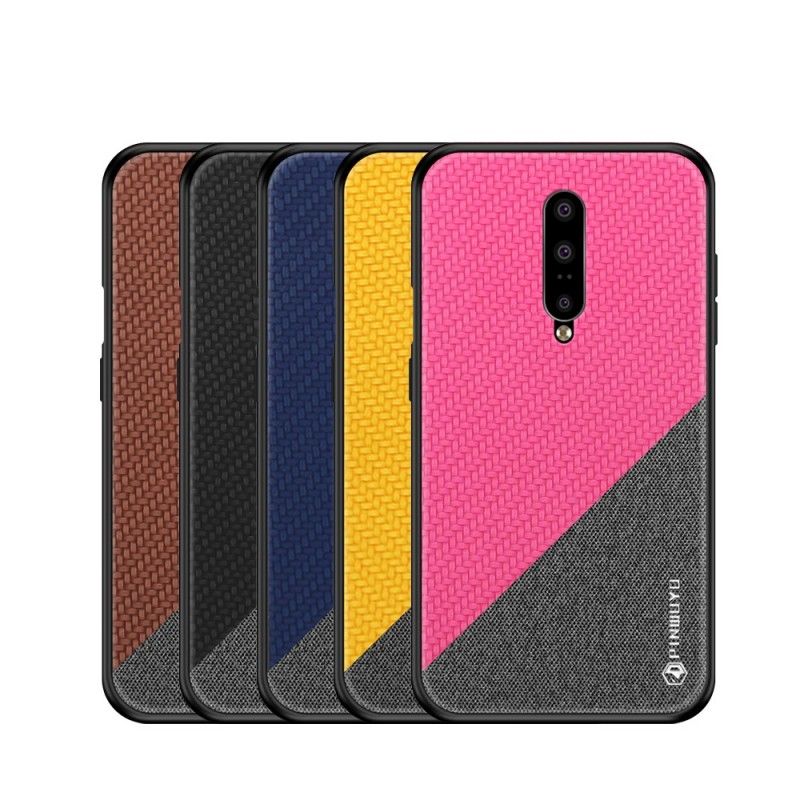Etui OnePlus 7 Pro Magenta Czarny Pinwuyo Seria Honorowa Etui Ochronne