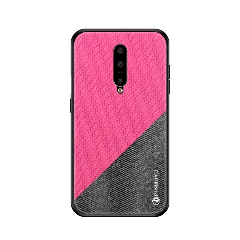 Etui OnePlus 7 Pro Magenta Czarny Pinwuyo Seria Honorowa Etui Ochronne