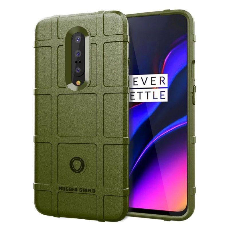 Etui OnePlus 7 Pro Szary Czarny Wytrzymała Tarcza