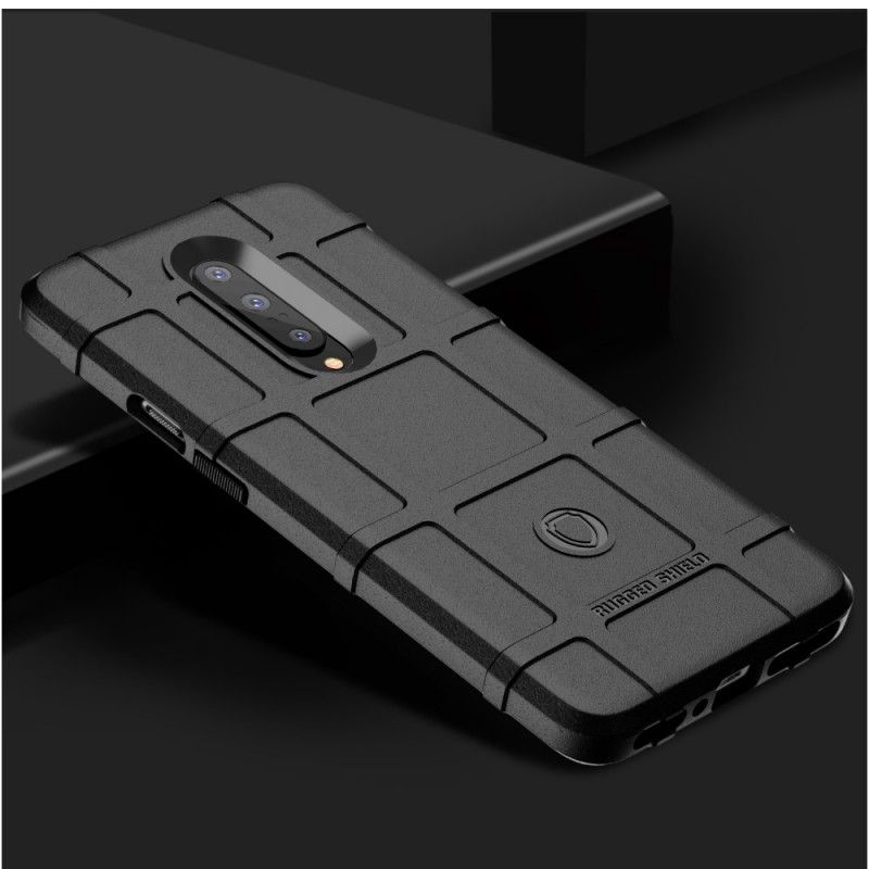 Etui OnePlus 7 Pro Szary Czarny Wytrzymała Tarcza