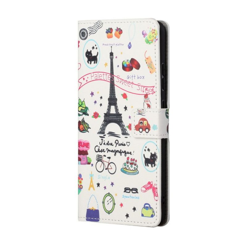 Etui Folio Honor 10X Lite Kocham Paryż
