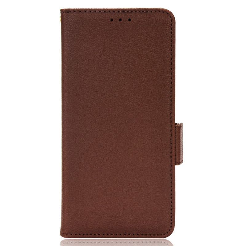 Etui Folio Do Moto E20 / E30 / E40 Flap Podwójne Nowe Kolory