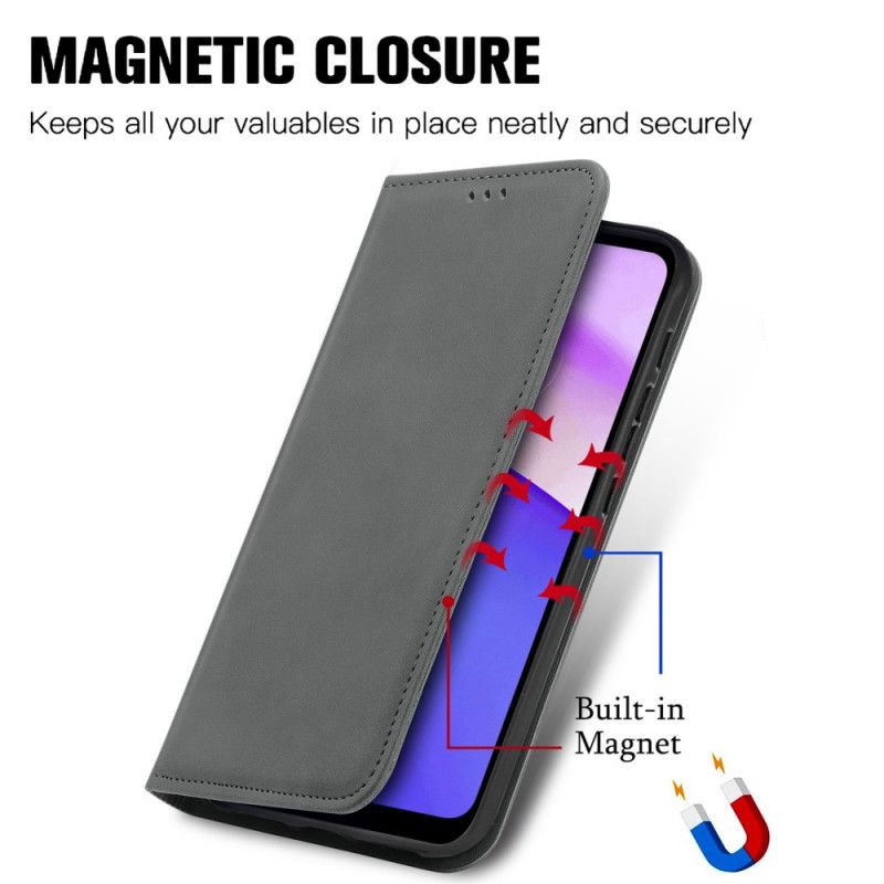 Flip Kotelot Moto E20 / E30 / E40 Etui Na Telefon Skin-touch Design