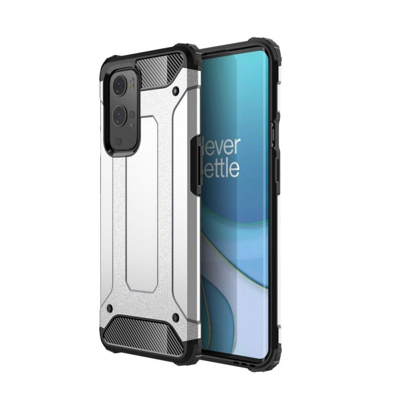 Etui OnePlus 9 Pro Czerwony Czarny Ocalały