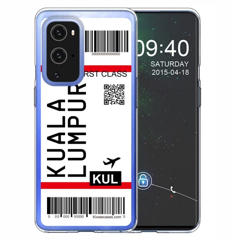 Etui OnePlus 9 Pro Karta Pokładowa Do Kuala Lumpur