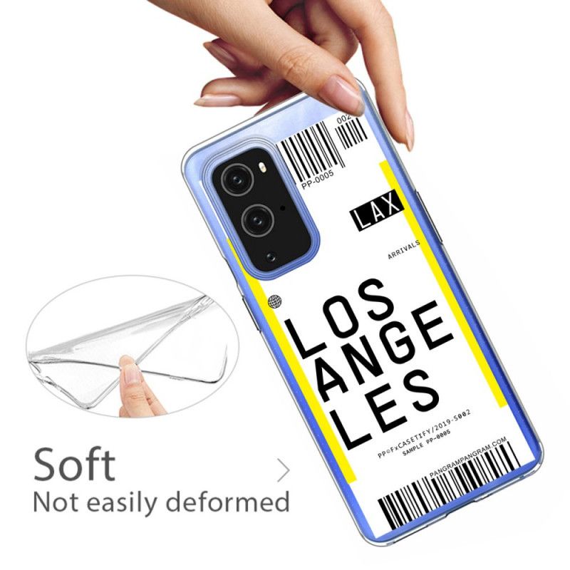 Etui OnePlus 9 Pro Karta Pokładowa Do Los Angeles