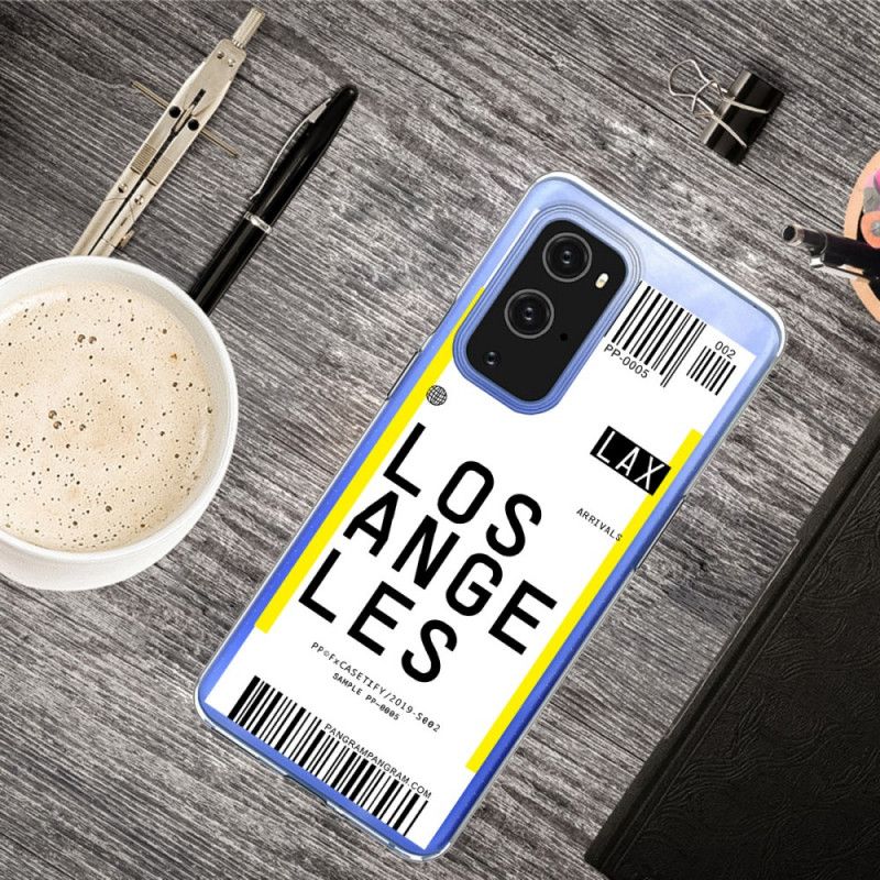 Etui OnePlus 9 Pro Karta Pokładowa Do Los Angeles