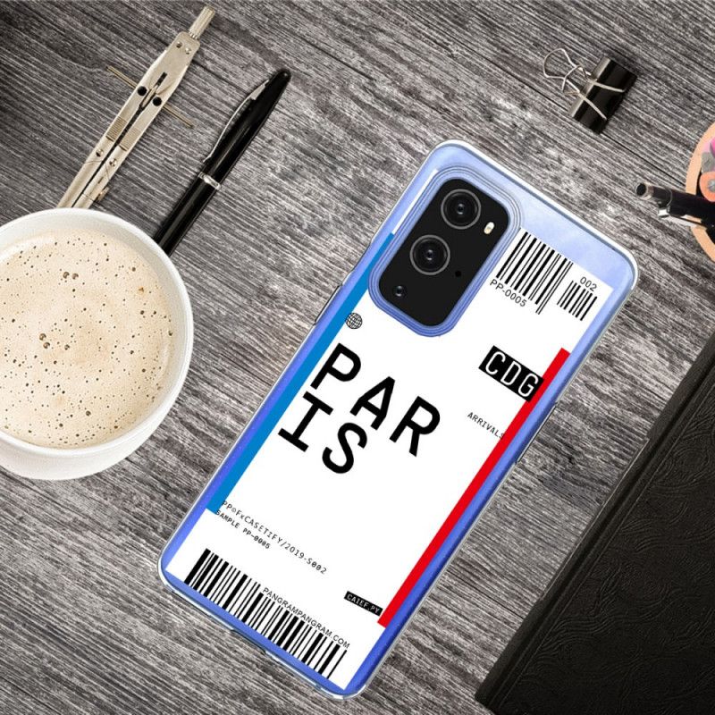 Etui OnePlus 9 Pro Karta Pokładowa Do Paryża