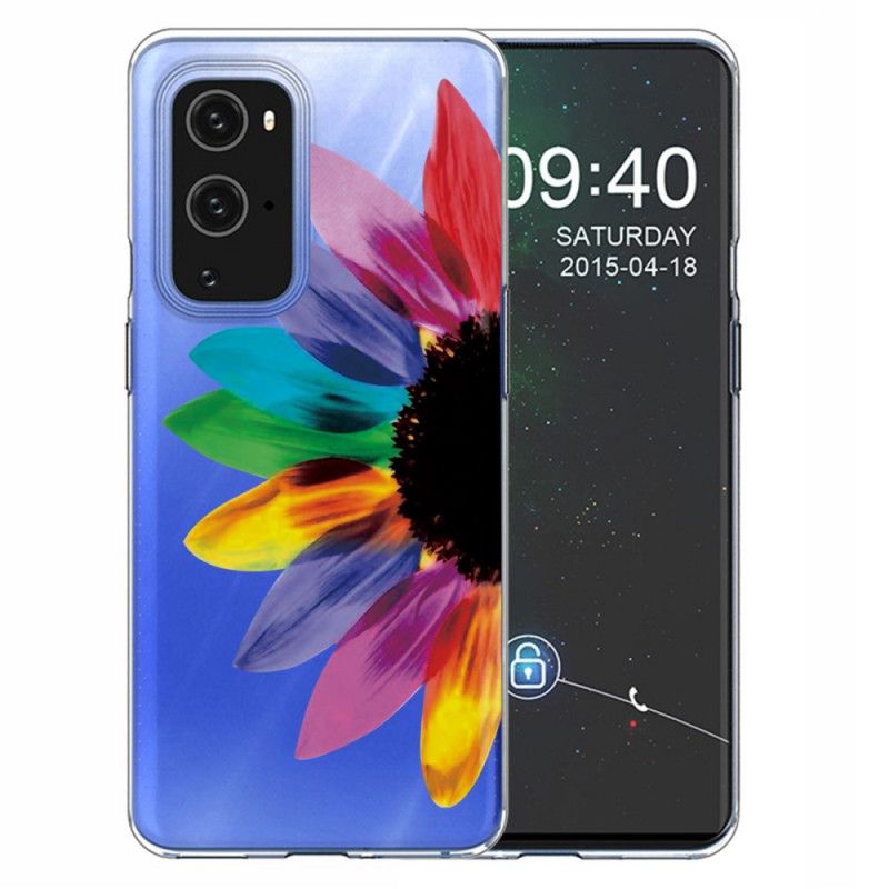 Etui OnePlus 9 Pro Kolorowy Kwiat